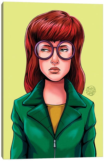 Daria Canvas Art Print - Other Animated & Comic Strip Characters