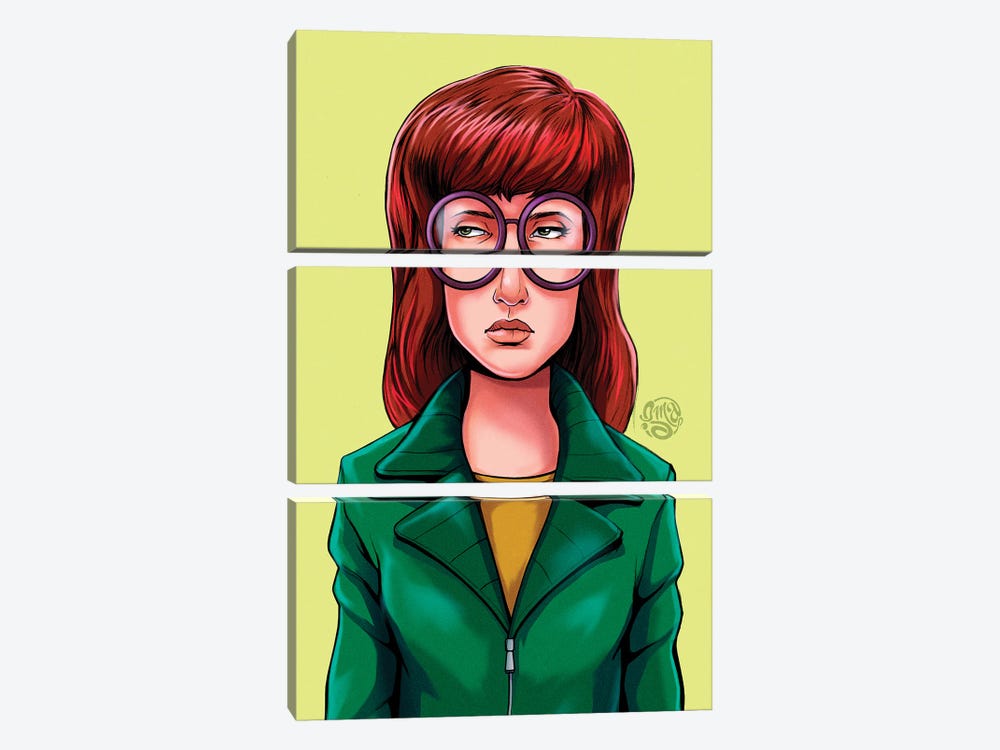 Daria by ismaComics 3-piece Canvas Art