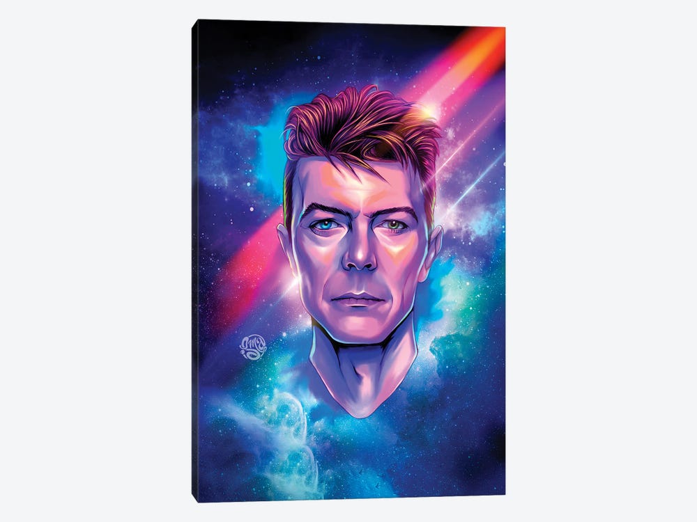 David Bowie by ismaComics 1-piece Canvas Art Print