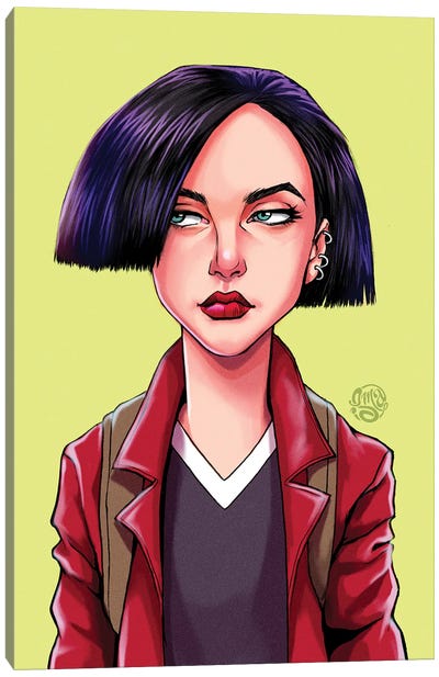 Jane Canvas Art Print - Other Animated & Comic Strip Characters