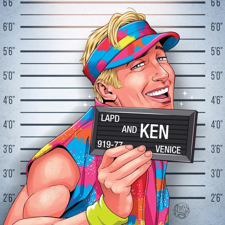 Ken by ismaComics wall art