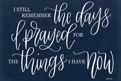 The Days I Prayed      by Imperfect Dust framed canvas print