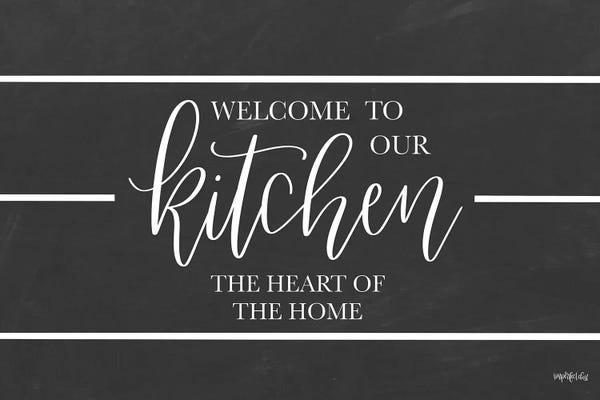 Modern Farmhouse Décor: Welcome to Our Kitchen    by Imperfect Dust