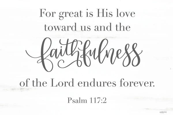 Bible Verses: Faithfulness by Imperfect Dust