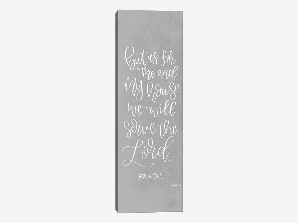 Serve the Lord by Imperfect Dust 1-piece Canvas Wall Art