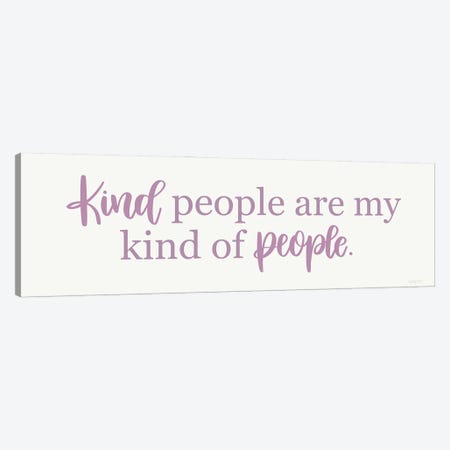 Kind People Canvas Print #IMD210} by Imperfect Dust Canvas Art