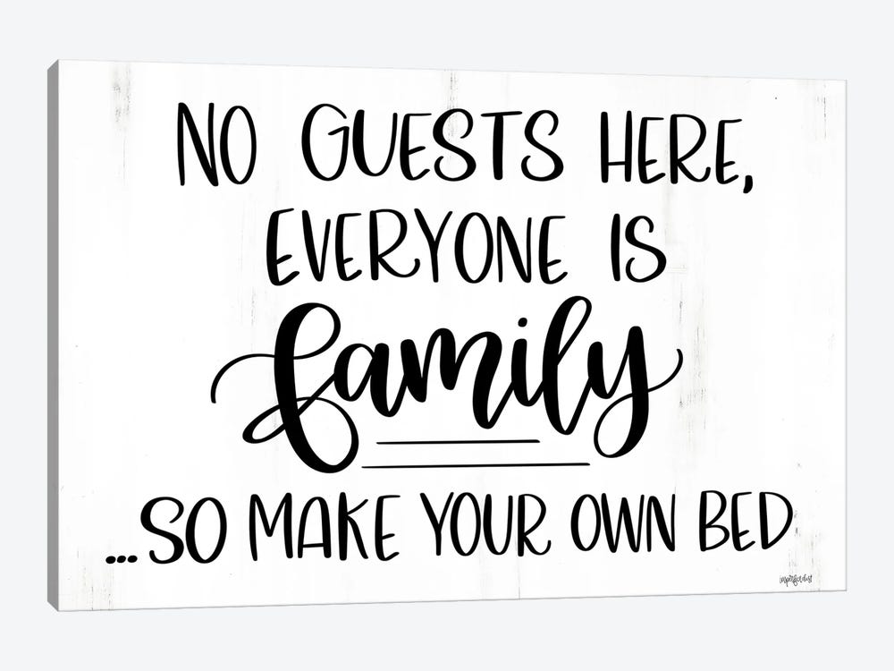 Everyone Is Family by Imperfect Dust 1-piece Canvas Wall Art