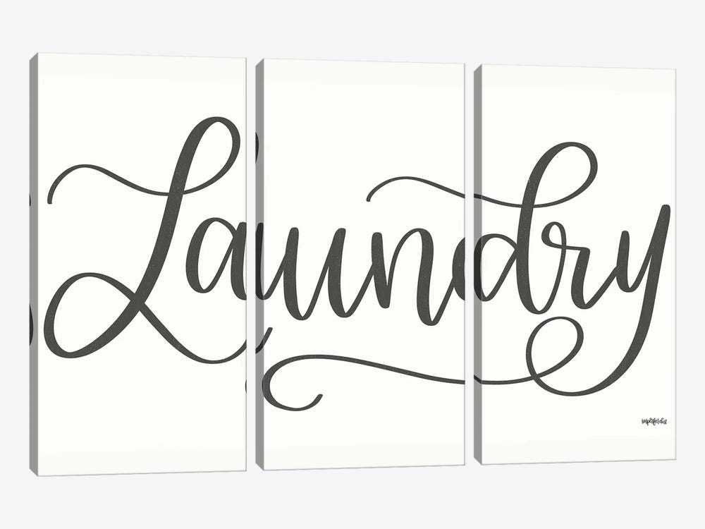 Laundry by Imperfect Dust 3-piece Canvas Art Print