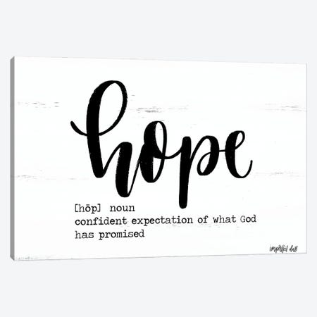 Hope Canvas Print #IMD25} by Imperfect Dust Canvas Art