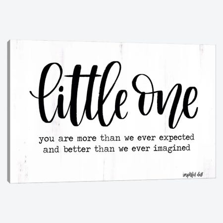 Little One Canvas Print #IMD27} by Imperfect Dust Canvas Art