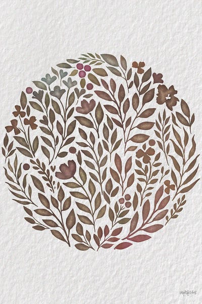 Minimalist Quotes: Fall Florals by Imperfect Dust