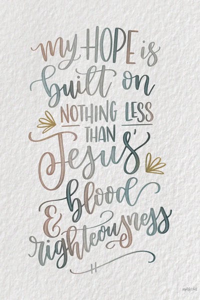 My Hope by Imperfect Dust canvas print