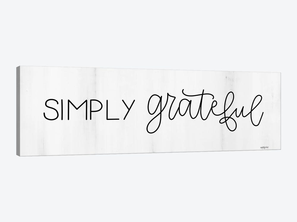 Simply Grateful by Imperfect Dust 1-piece Art Print