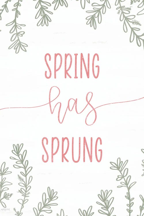 Spring Has Sprung by Imperfect Dust wall art