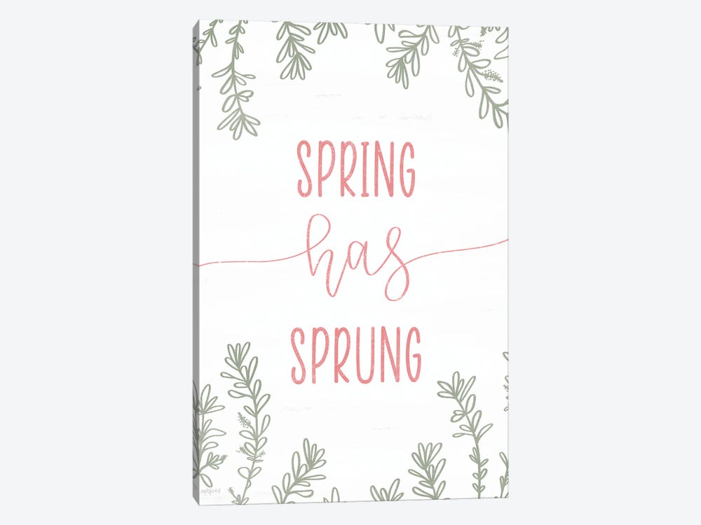 Spring Has Sprung by Imperfect Dust 1-piece Canvas Print