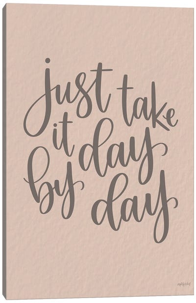 Day By Day Canvas Art Print - Imperfect Dust