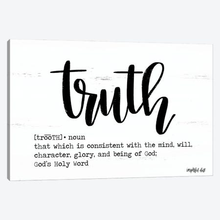 Truth Canvas Print #IMD36} by Imperfect Dust Canvas Print