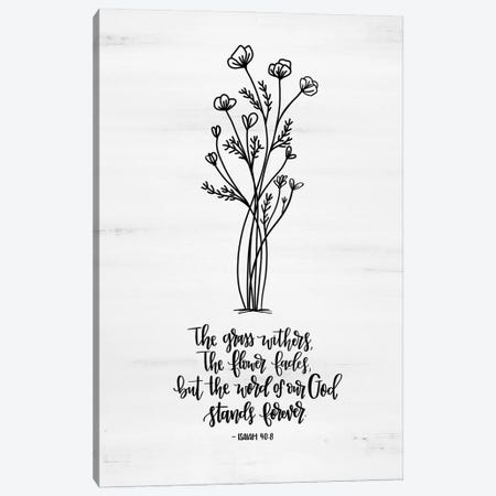 Word of Our God  Canvas Print #IMD46} by Imperfect Dust Canvas Artwork