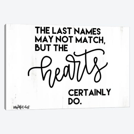Last Names Canvas Print #IMD62} by Imperfect Dust Canvas Art Print