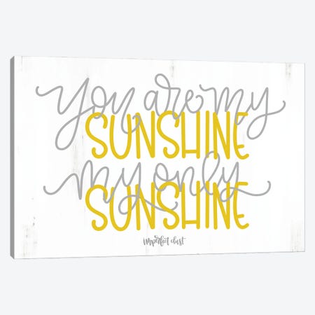 My Only Sunshine Canvas Print #IMD70} by Imperfect Dust Canvas Art