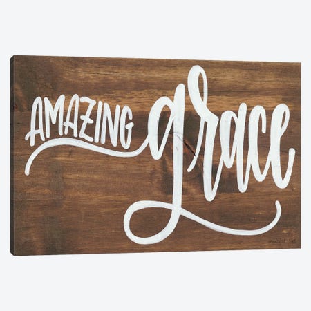Amazing Grace Canvas Print #IMD83} by Imperfect Dust Canvas Print