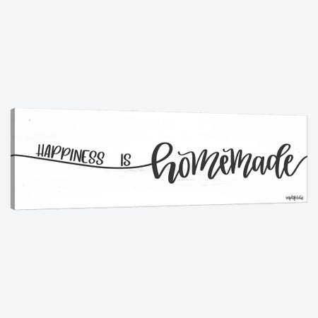 Happiness is Homemade Canvas Print #IMD94} by Imperfect Dust Art Print
