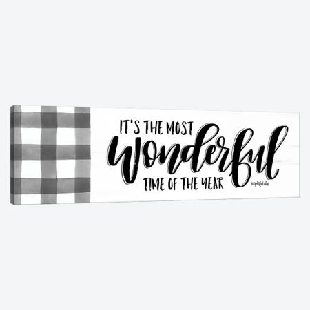 It's the Most Wonderful Time   Canvas Print #IMD97} by Imperfect Dust Canvas Print
