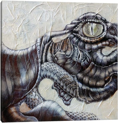 Reptile Canvas Art Print - Irene Meniconi