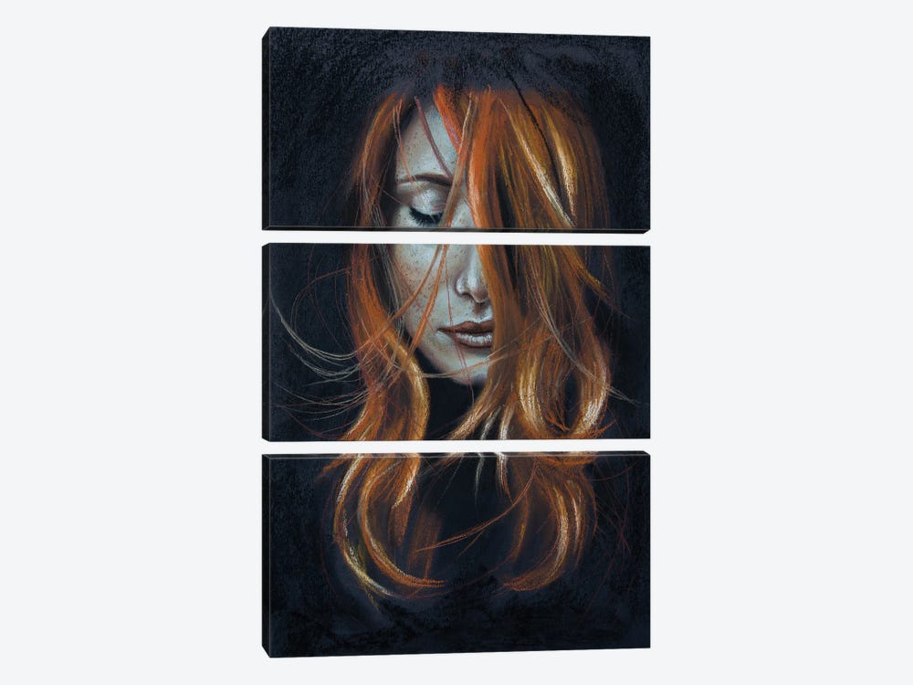 Kissed By The Sun by Inna Medvedeva 3-piece Canvas Artwork