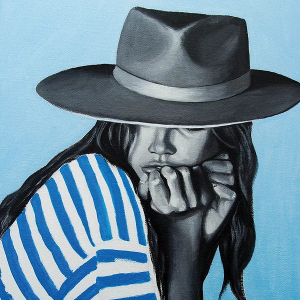 Monochromatic Moments: Waiting by Inna Medvedeva