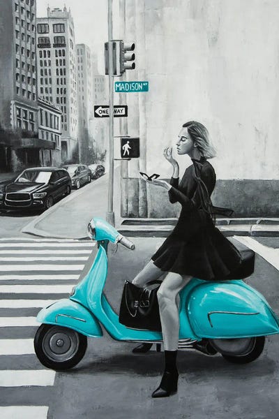 Grey Eminence: Madison Ave by Inna Medvedeva