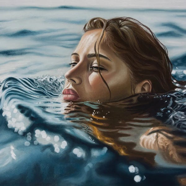 Inna Medvedeva: Swimmer by Inna Medvedeva