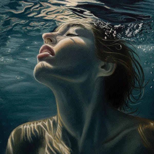 Hyperreal Portraits: Lines Of Light by Inna Medvedeva