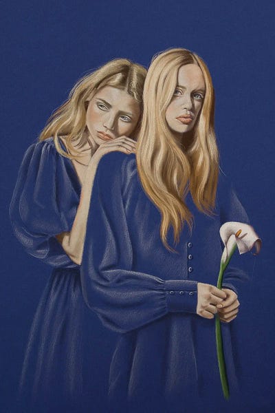 Blending In: Blondies With Calla by Inna Medvedeva