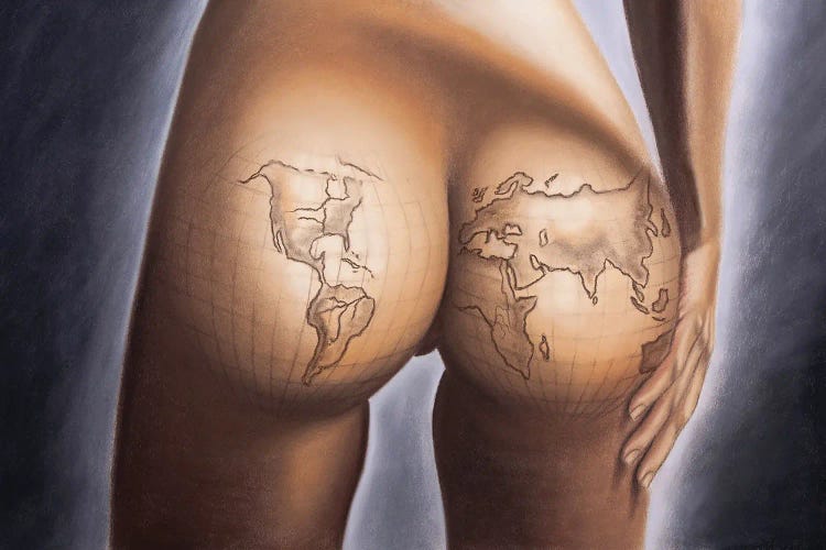 If You Don't Like Geography by Inna Medvedeva wall art