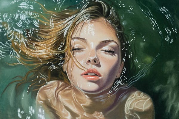 Inna Medvedeva: Green Water by Inna Medvedeva