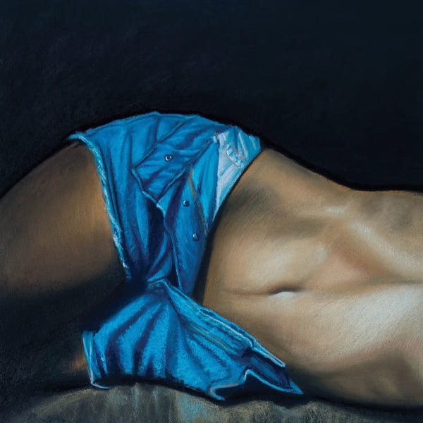 Draped In Realism: Denim by Inna Medvedeva