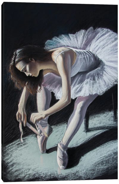 Ballerina Canvas Art Print - Inna Medvedeva