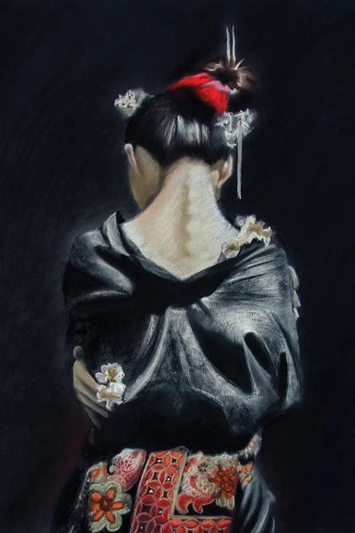 Inna Medvedeva: Japanese Girl by Inna Medvedeva