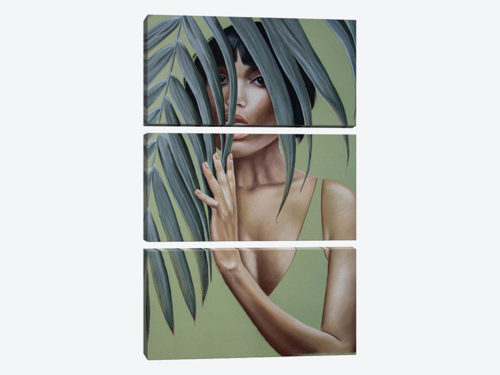 Among The Leaves by Inna Medvedeva 3-piece Canvas Wall Art