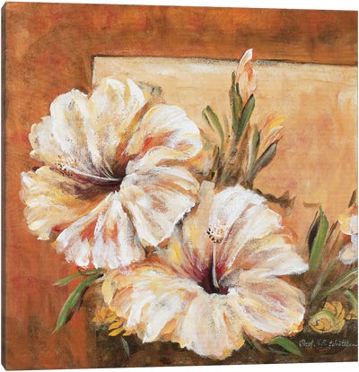Classic Flower L Canvas Art Print