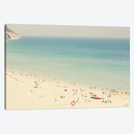 Beach Summer Canvas Print #INB15} by Ingrid Beddoes Canvas Art Print