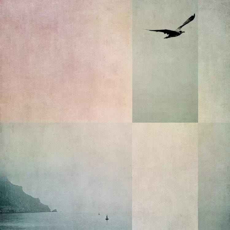 Sea Block by Ingrid Beddoes canvas print