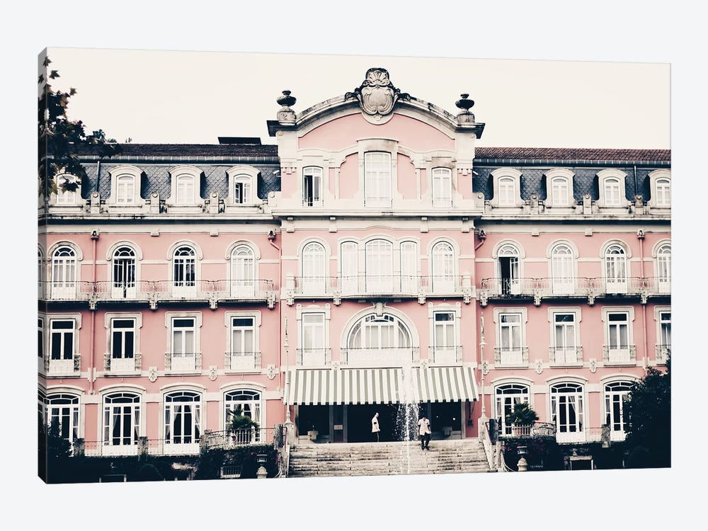 The Pink Palace by Ingrid Beddoes 1-piece Canvas Wall Art