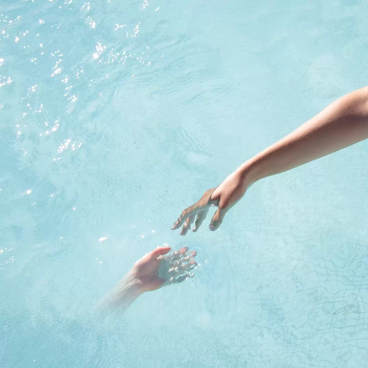 Touch by Ingrid Beddoes wall art