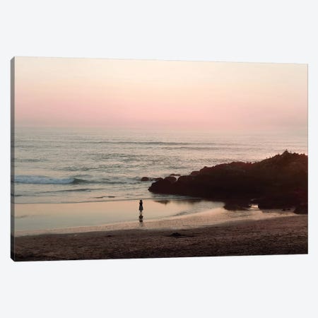 Watching The Sunset Canvas Print #INB92} by Ingrid Beddoes Canvas Art