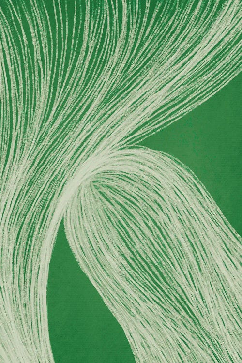 Emerald Motion I by Incado wall art