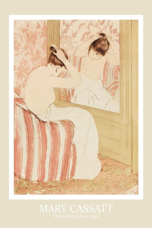 Mary Cassatt, The Coiffure, 1890-1891