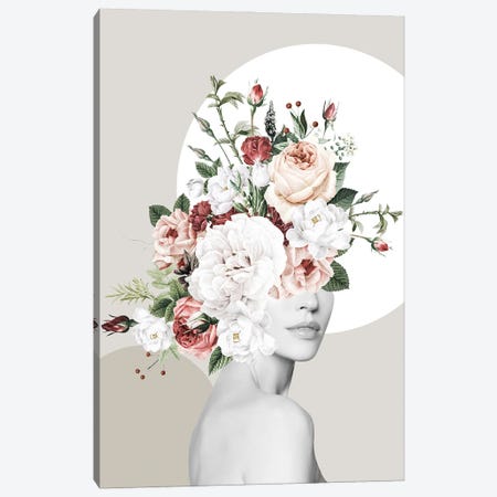 Flower Hat I Canvas Print #INC70} by Incado Canvas Print