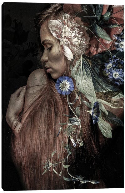 Botanical Woman I Canvas Art Print